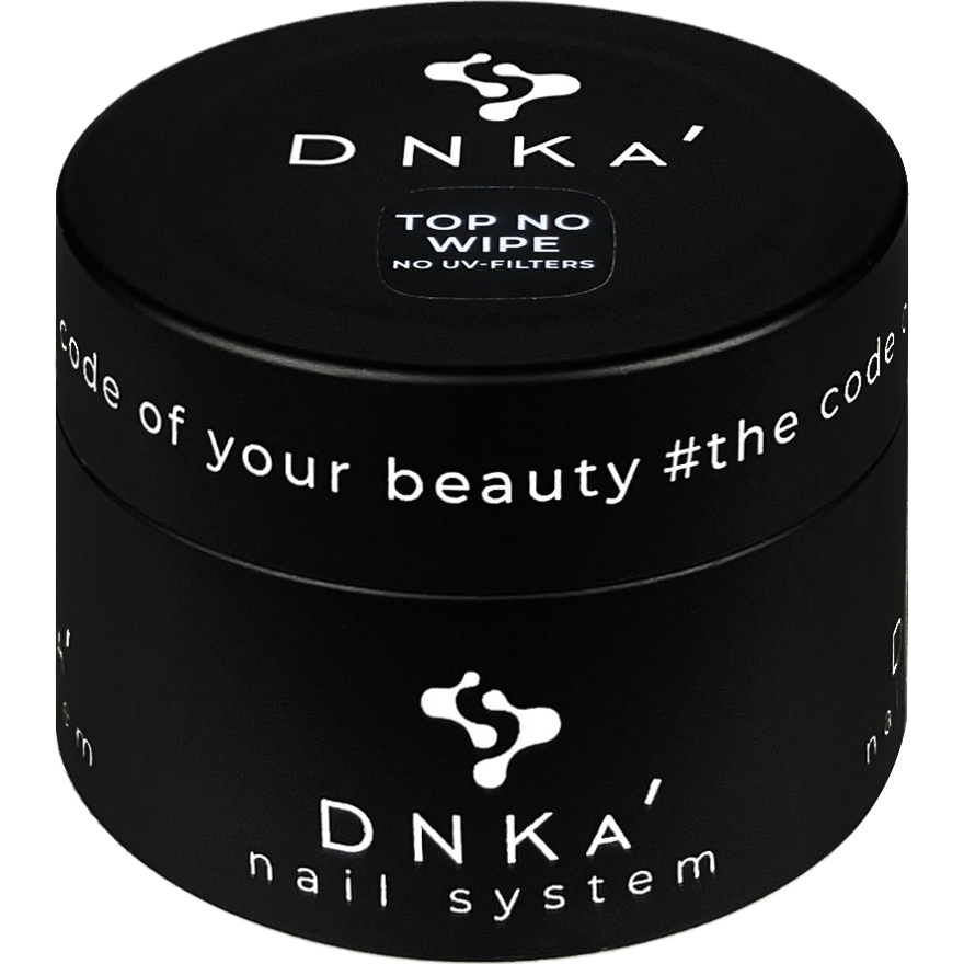 DNKa’. No Wipe Top coat (no UV-filters), 30 ml, glossy top for dark shades, without sticky layer, without UV filters #1