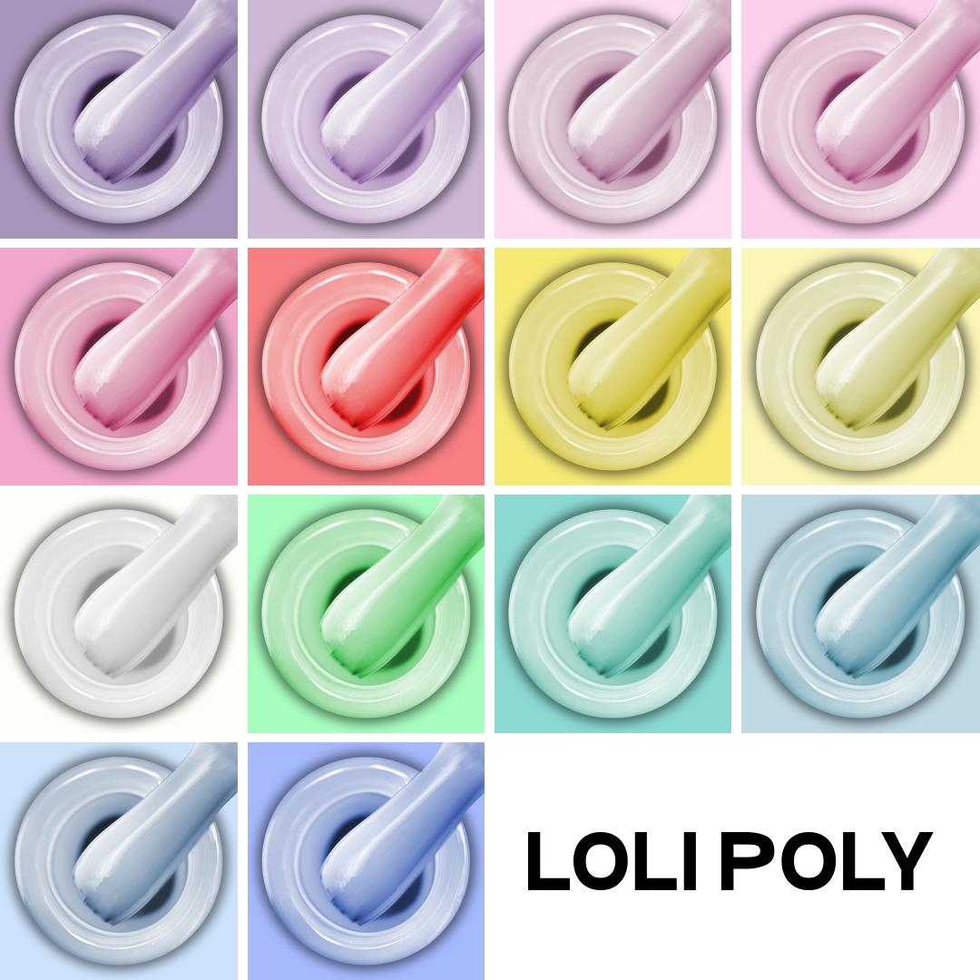 ADORE. Loli Poly Base, №11, Fizz, 15 ml. Colored poly base #4