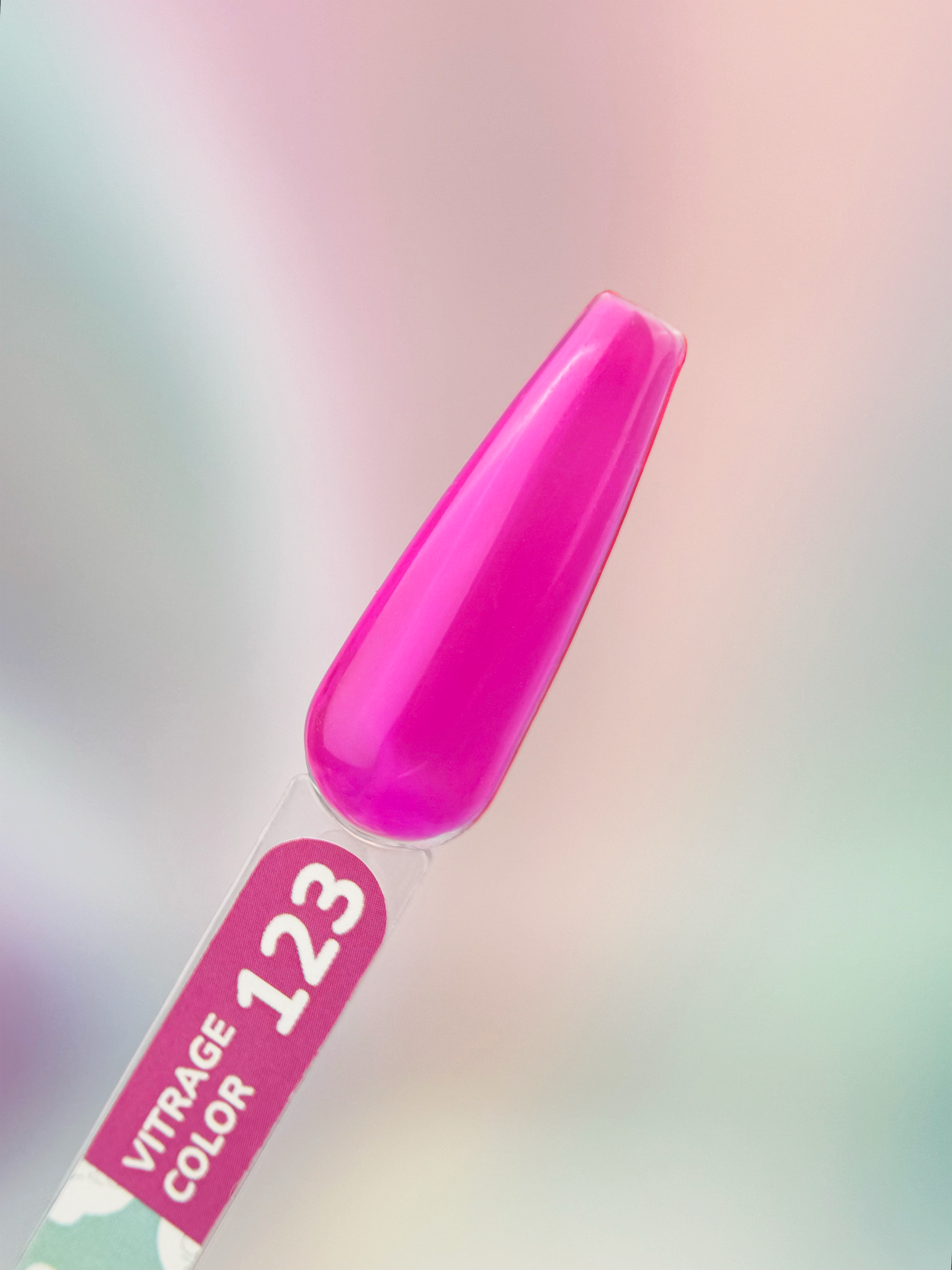 You Are Cute. Vitrage Gel Polish #123, 5 ml, гель-лак "Витражный" #3