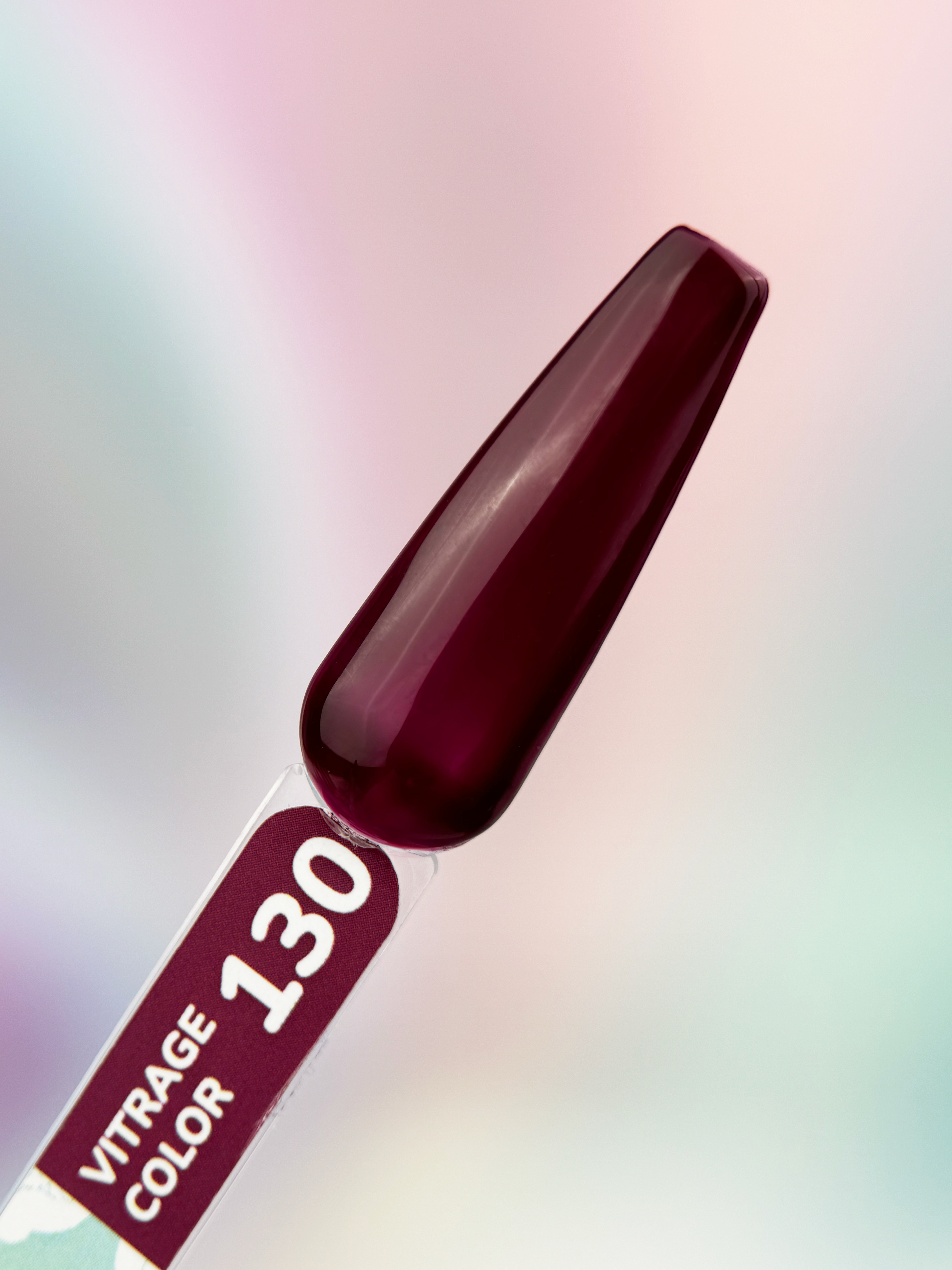 You Are Cute. Vitrage Gel Polish #130, 5 ml, gel polish "Stained Glass" #3