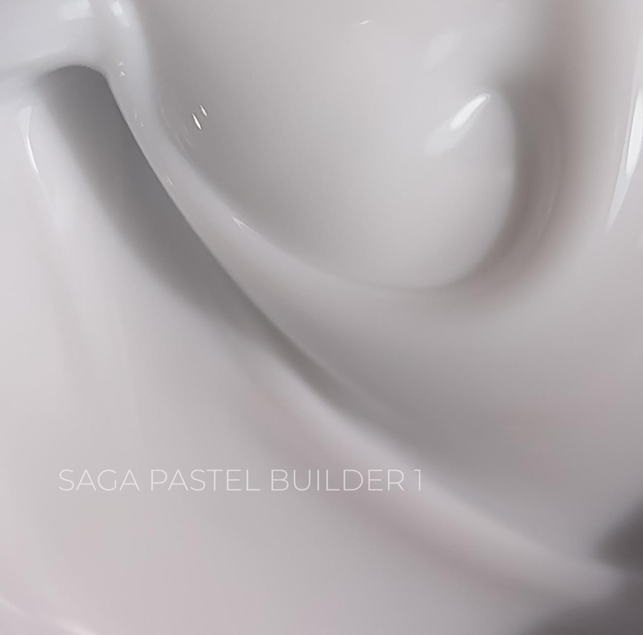 SAGA. Builder gel "Pastel Color", 15 ml, #01. Гель для укрепления и наращивания #2
