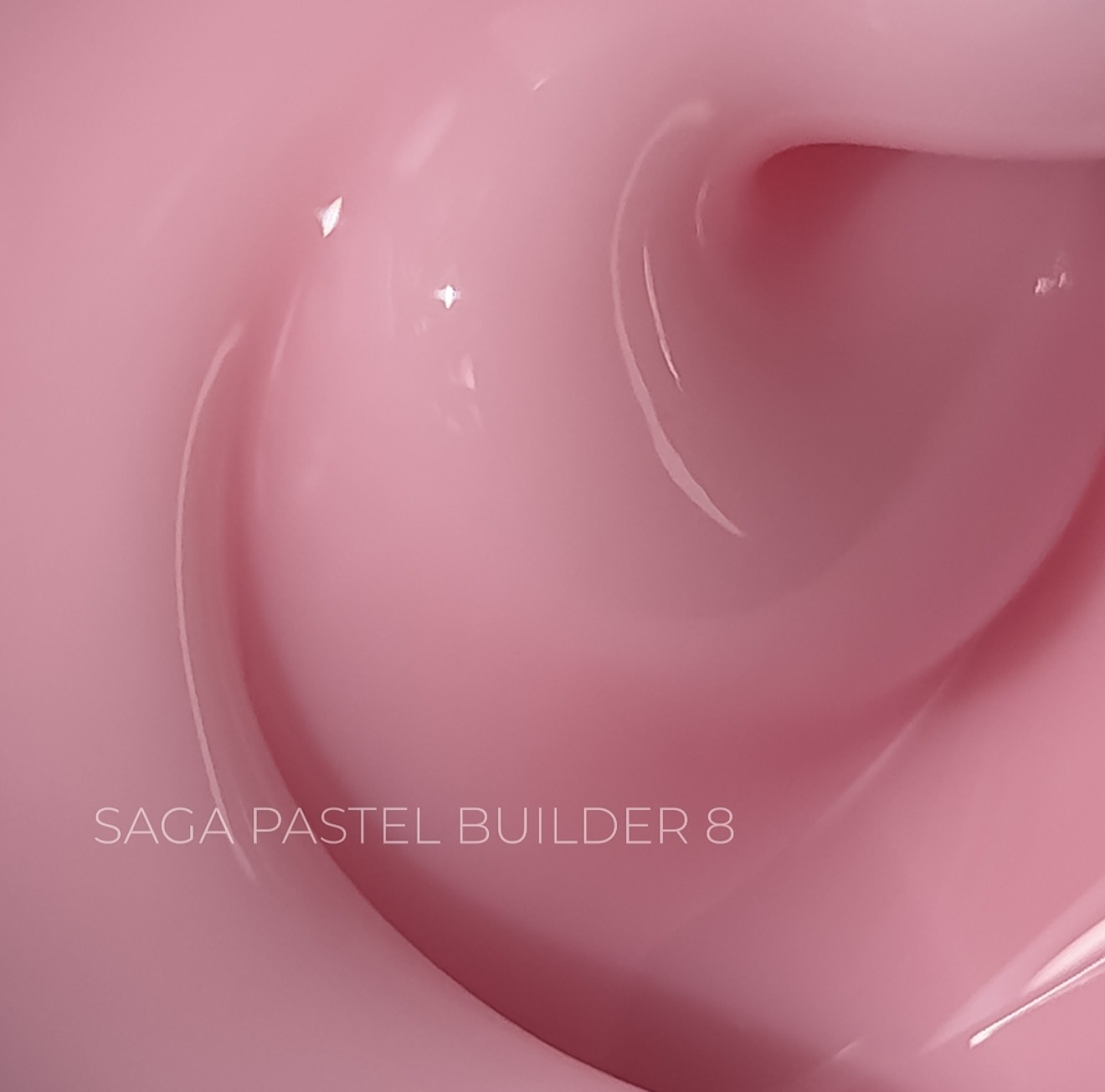 SAGA. Builder gel "Pastel Color", 15 ml, #08. Гель для укрепления и наращивания #2