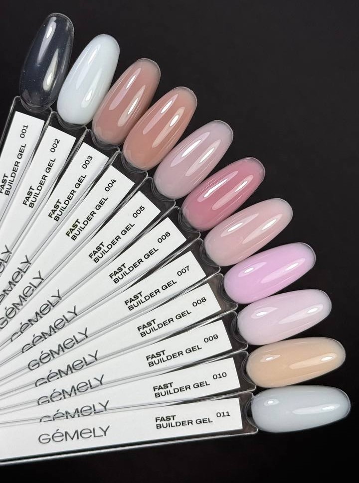 GÉMELY (ex GA&MA). Fast builder gel #012, 30 ml, твердый жидкий гель #3