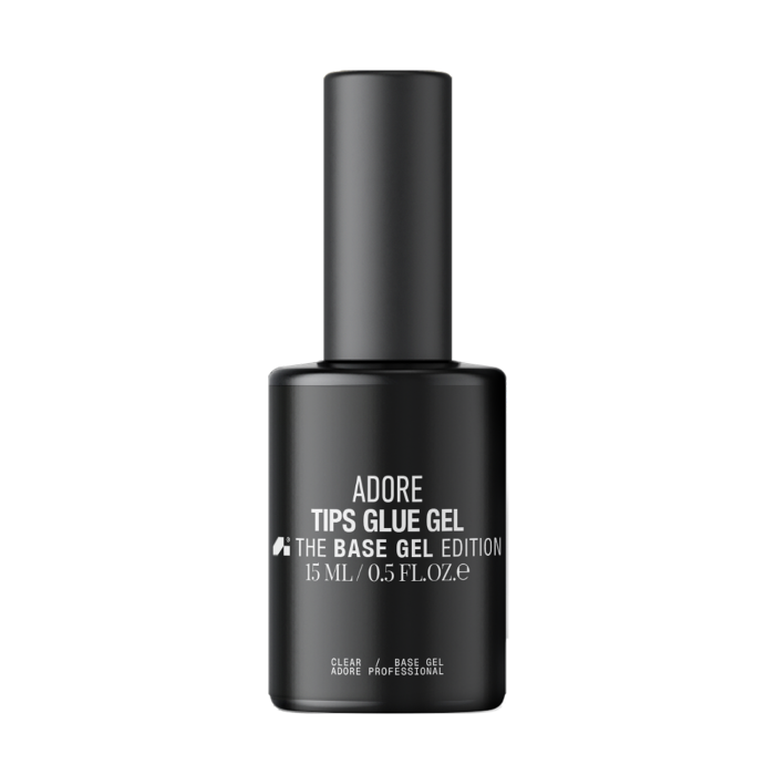 ADORE. Base "Funky Tips Glue", clear, 15 ml. Base-Kleber für Gel-Nail-Tips #1