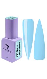 DNKa’ Gel Polish Miranda #0122, 12 ml, світло-блакитний #1