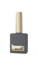HEYLOVE. Coin Matte Top coat, Silver & Gold, 15 ml, Матовий топ зі срібними та золотистими шестигранниками #1