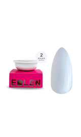 EDLEN. REFILE, Builder gel #02, Milky, 50 ml. ЗМІННИЙ КАРТРИДЖ, гель для нарощування, молочний #1