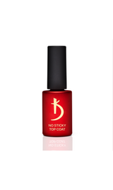 KODI. Steel No Sticky Top coat, No UV-filters, 7 ml. "Сталевий" стійкий топ без липкого шару, без УФ-фільтрів #1