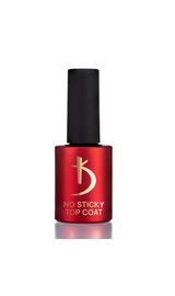 KODI. Steel No Sticky Top coat, No with UV-filters, 15 ml. "Сталевий" стійкий топ без липкого шару, без УФ-фільтрів #1