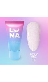 LUNAmoon. Polygel #14, 30 ml, полігель #1