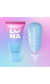 LUNAmoon. Polygel #17, 30 ml, полігель #1