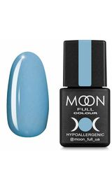 MOON FULL. Gel Polish, Spring-Summer #630, 8 ml. Гель-лак, світло-блакитний #1