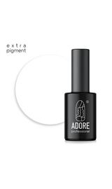 ADORE. Gel Polish, #322, Extra white, 8 ml. Гель-лак, екстра-білий високопігментований #1