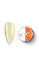 GA&MA. Universal builder gel #49, Butter, 15 ml, гель без опилу, Вершкове масло #1