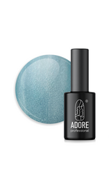 ADORE. Cat's Eye Gel Polish, #Mm-17, Cobalt, 8 ml. Вітражний гель-лак "котяче око", блакитний #1
