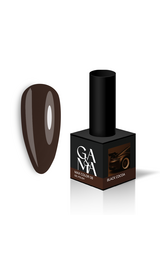 GA&MA. Gel polish, Max Color #008 Black Cocoa, 10 ml, гель-лак #1