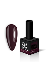 GA&MA. Gel polish, Max Color #010 Black Plum, 10 ml, гель-лак #1