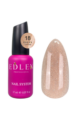 УЦІНКА / EDLEN. Cover base HOLOGRAM №18, 17 ml #1