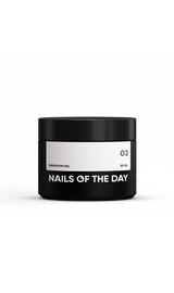 NOTD. Premium builder gel #02, 30 ml, молочно-рожевий будівельний гель #1