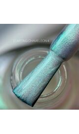 SAGA. Stamping nail polish "Chameleon", #04, 8 ml. Лак-фарба для стемпінгу, хамелеон #1