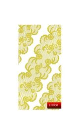 KODI Наліпки для нігтів, золоте мереживо #1