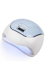 УЦІНКА / UV-LED lamp SUN BQ-V5 120W MACAROON BLUE. Лампа для сушки гель-лаку блакитна #1