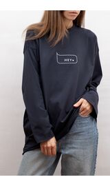 HEYLOVE. Longsleeve, Graphite. Лонгслів, графіт #1