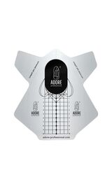 ADORE. Builder Nail Forms, PRO Metallized, 20 pcs. Металізовані нижні форми #1