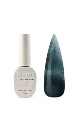 SAGA. Cat's Eye Gel Polish "Dream Cat", #08, 10 ml. Гель-лак "Котяче око" кришталевий #1