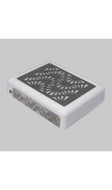 ÜLKA. Desktop Nail dust Collector "Ego Ami", white. Витяжка настільна #1