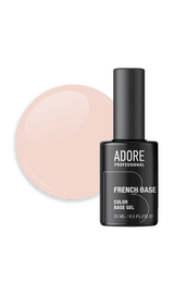 ADORE. French Base, №21, Almond, 15 ml. Камуфлююча база #1