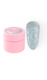 УЦІНКА / LUNAmoon. Bubble Gel #2, 5 ml, гель для дизайну з блискучими частинками #1