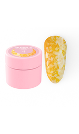 УЦІНКА / LUNAmoon. Bubble Gel #4, 5 ml, гель для дизайну з блискучими частинками #1