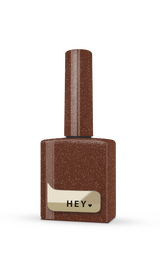 УЦІНКА / HEYLOVE. Cat's Eye Gel Polish, Lurex, 15 ml, гель-лак "Котяче око", темно-коричневий #1