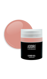 ADORE. Cover Gel, 30 g, #09, Bronzer. Напівпрозорий гель для нарощування, бронзовий #1