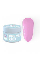 УЦІНКА / LUNAmoon. Premium Builder Gel #22 Pastel fuchsia, 15 ml, моделюючий гель, пастельна фуксія #1