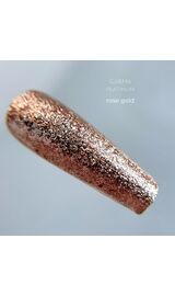 УЦІНКА / GA&MA. Platinum ROSE GOLD, 5 g, Гель для дизайну, рідка поталь ( попередня упаковка) #1