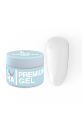 УЦІНКА / LUNAmoon. Premium Builder Gel #01 Clear, 15 ml, гель моделюючий, прозорий #1