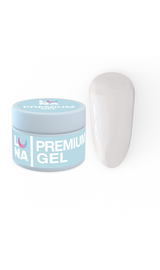 УЦІНКА / LUNAmoon. Premium Builder Gel #02 Milky, 15 ml, гель моделюючий, молочний #1