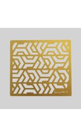 Ülka. Ventilation grille for nail dust collector Premium, Gold. Решітка для манікюрної вбудованої витяжки, золота #1