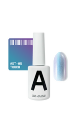 ADORE. Cat's Eye Gel Polish, #ST-05, Touch, 12 ml. Гель-лак "котяче око" перламутровий, блакитно-синій #1