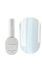SAGA. Top CRUSH, #05, 10 ml. Прозорий топ зі срібними шимером #1