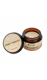 F.O.X. Massage candle, Premium, 30 ml, Масажна свічка "Honey Tobacco" #1