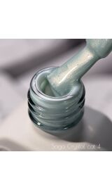 SAGA. Cat's Eye Gel Polish "Crystal Cat", #04, 10 ml. Гель-лак кришталеве "Котяче око" #1