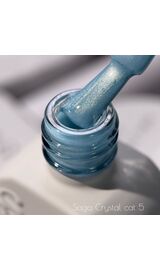 SAGA. Cat's Eye Gel Polish "Crystal Cat", #05, 10 ml. Гель-лак кришталеве "Котяче око" #1