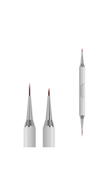 STALEKS. Manicure brush, Exclusive 01/11,  liner 12 mm / 7 mm. Пензлик-лайнер для манікюру двосторонній #1