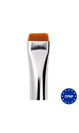 ZOLA. Eyebrows Brush #04. Рівний широкий пензель для професійного ламінування вій та брів #1