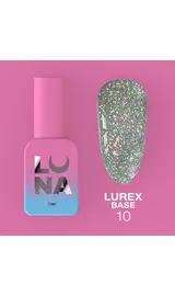 LUNAmoon. Lurex Base #10, Reflective, 13 ml, світловідбиваюча база #2