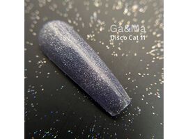 GA&MA. Gel polish Disco cat #11, гель-лак світловідбиваючий «Котяче око», 10 ml ( попередня упаковка) #1