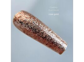 GA&MA. Platinum ROSE GOLD, 5 g, Гель для дизайну, рідка поталь ( попередня упаковка) #1